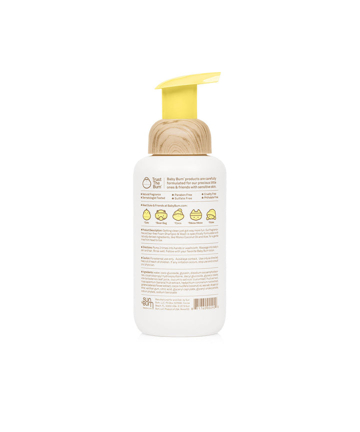 Baby Bum Foaming Shampoo and Wash
