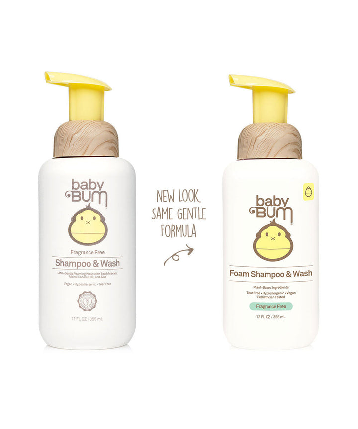 Baby Bum Foaming Shampoo and Wash