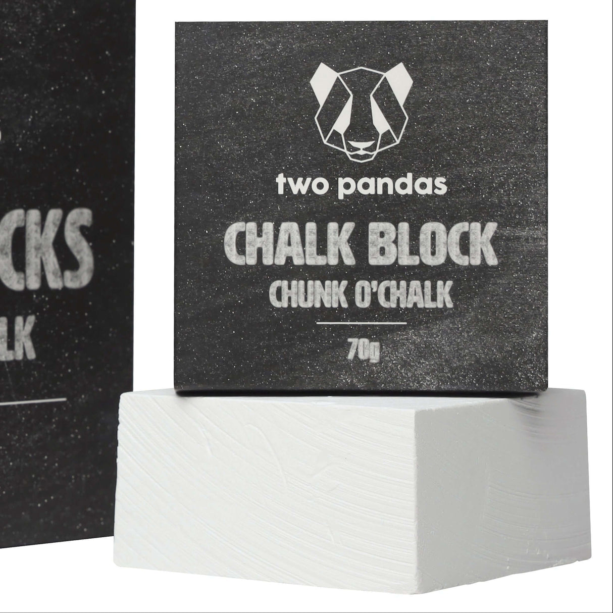 Two Pandas Chalk Block - 1 Piece