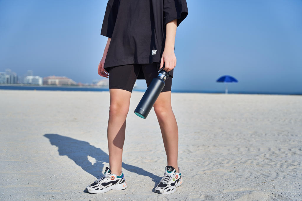 Black Sea Stainless Steel Water Bottle - 24 oz / 700 ml