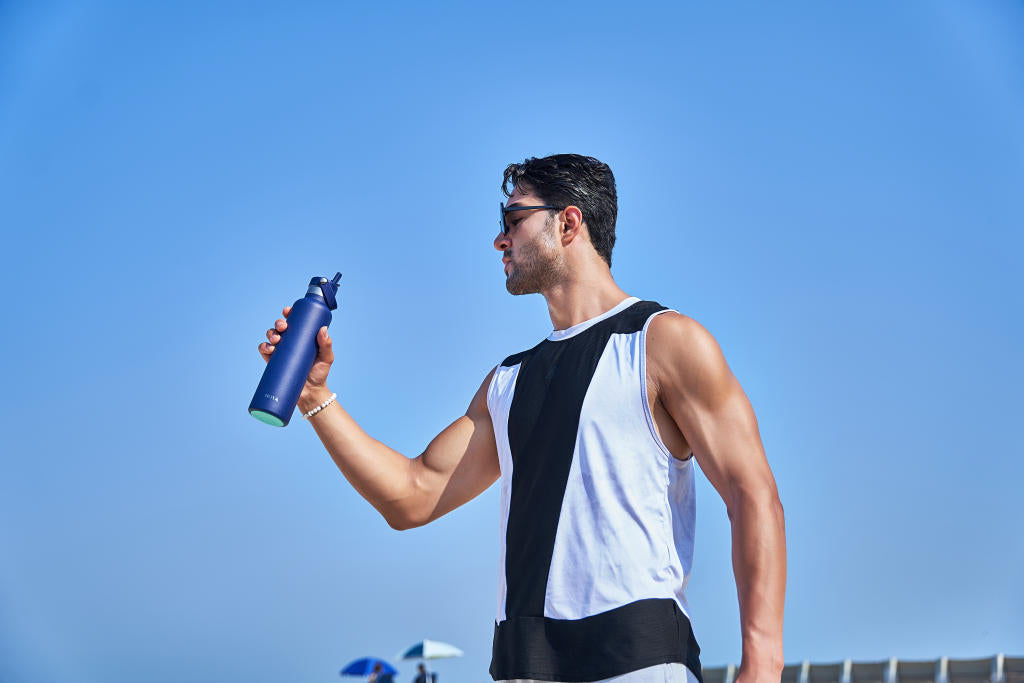 Black Sea Stainless Steel Water Bottle - 24 oz / 700 ml