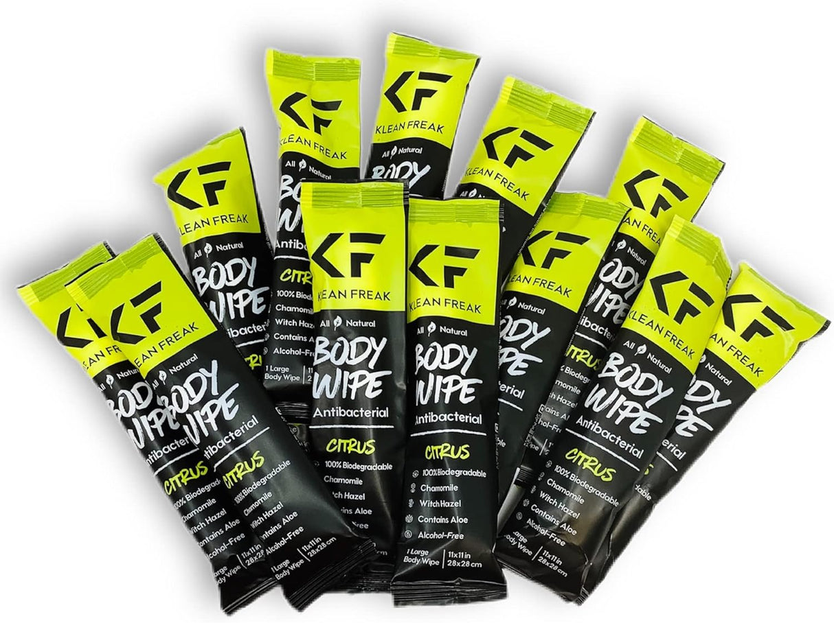 Body Wipes - 12 Pack