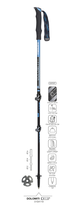 Dolomiti Calu - Black / Blue