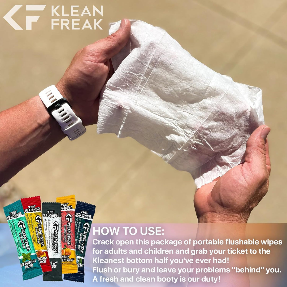 The Flusher - 100 Pack