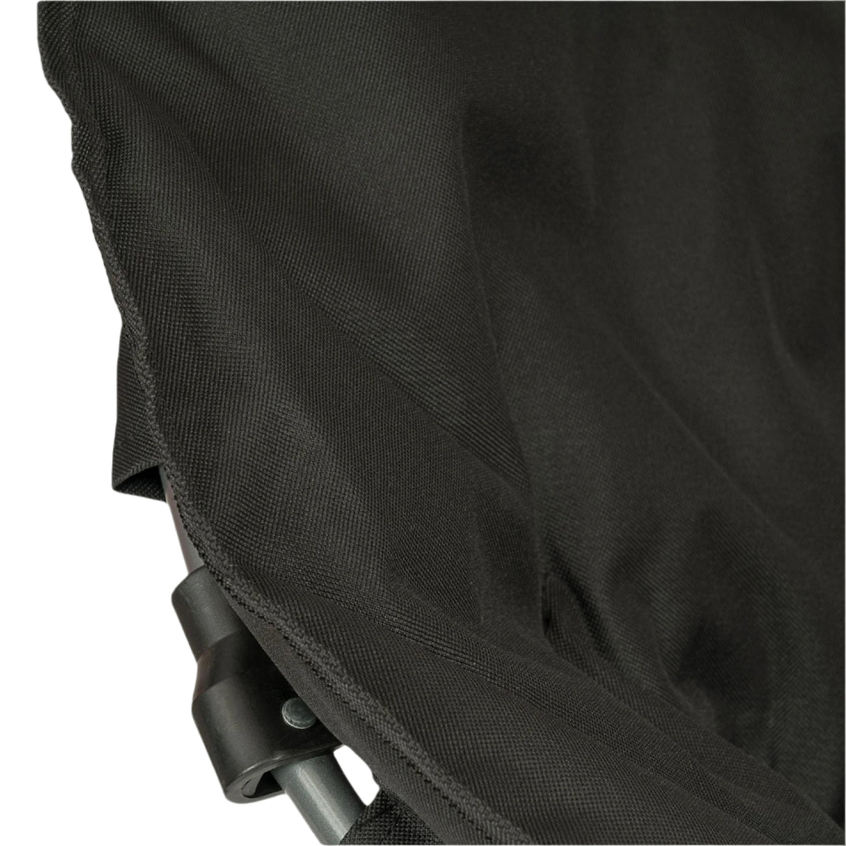 Highlander Camping Moon Chair Black Padded Folding Seat