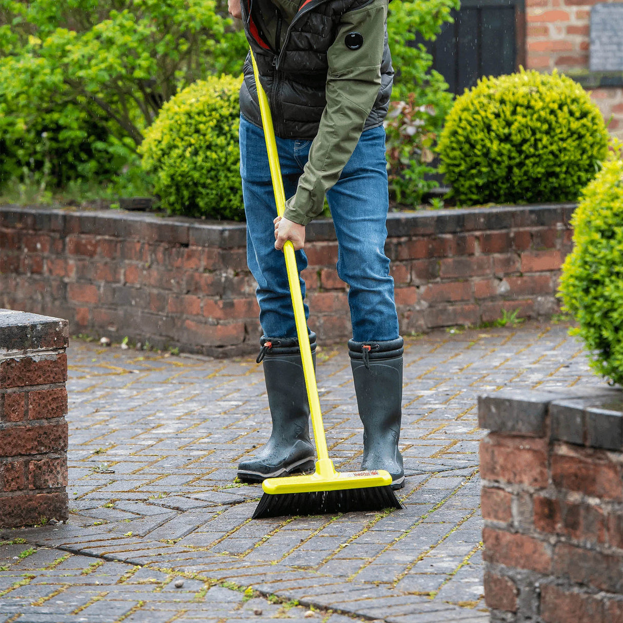 Broom with Hard Bristle - 50 cm Head