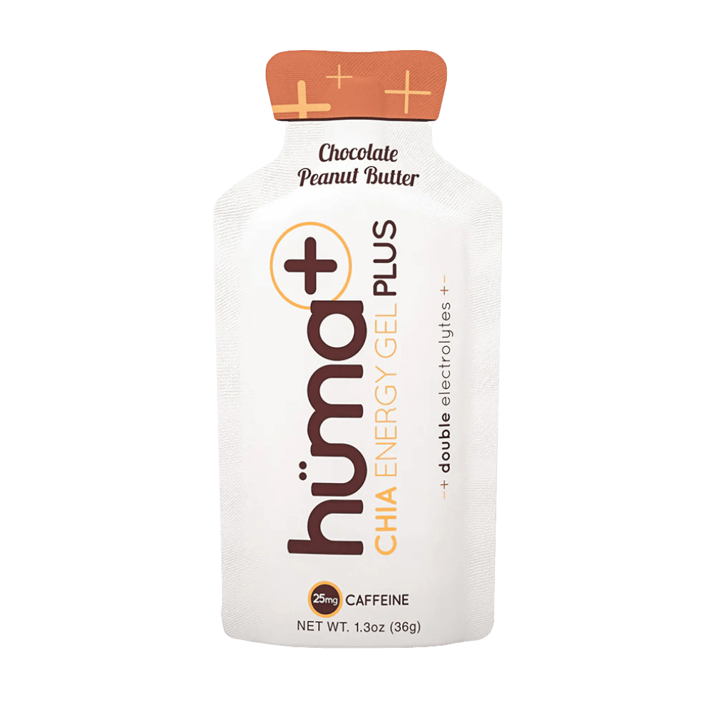 Huma Chia Energy Gel Plus - Peanut Butter & Chocolate - 36g