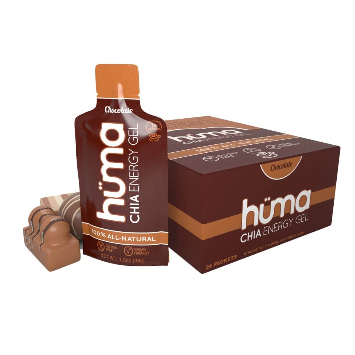 Huma Chia Energy Gel - Chocolate - 36g