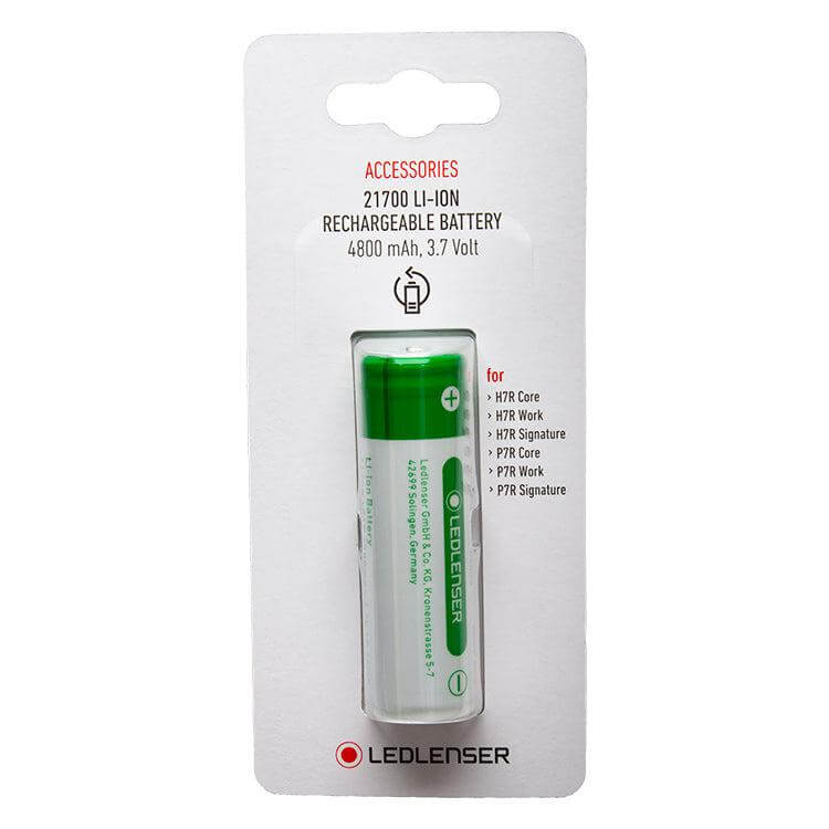 Ledlenser 21700 Li-ion Rechargeable Battery 4800mAh closeup