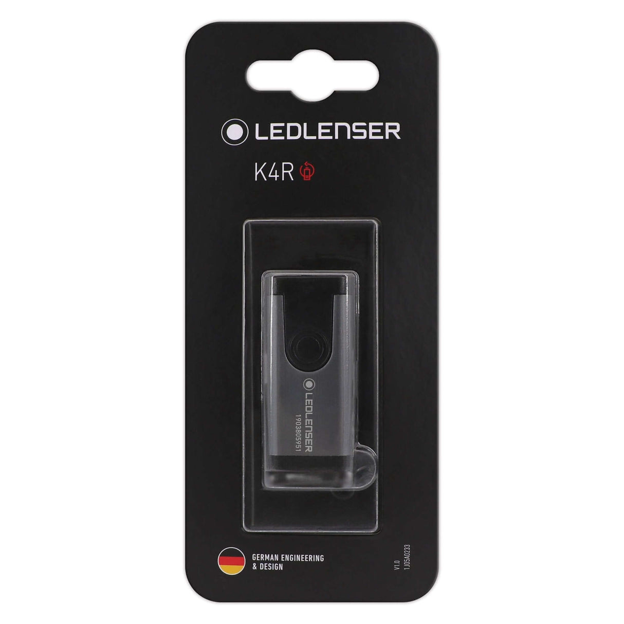 Ledlenser Flashlight K4R Rechargeable Keychain Light