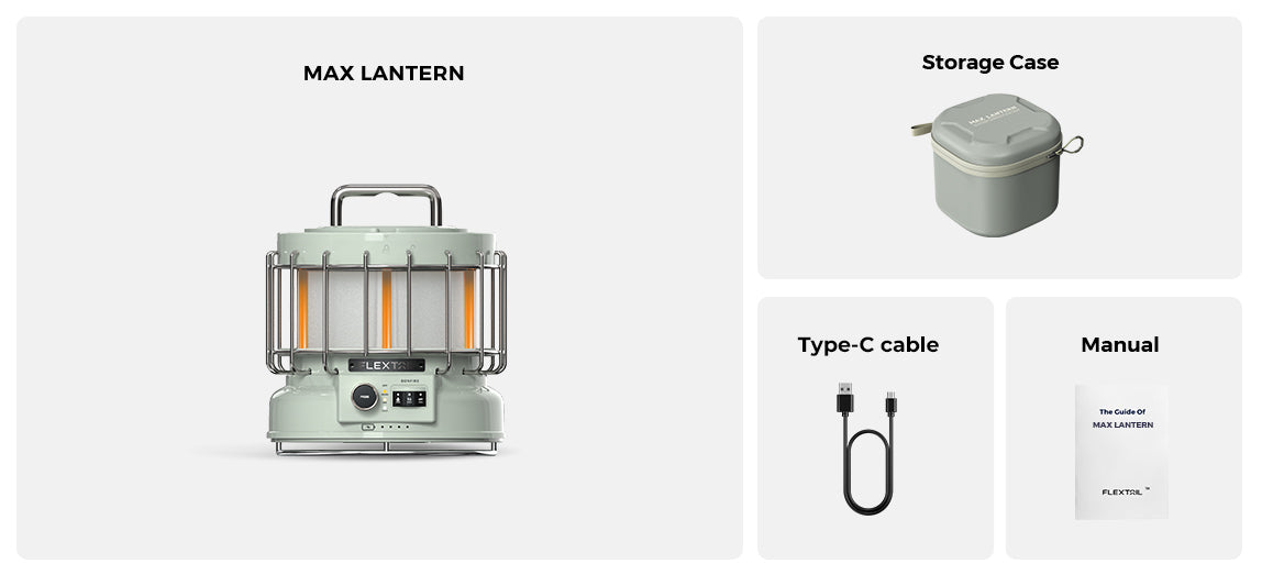 Flextail Max Lantern LED Rechargeable Camping Light