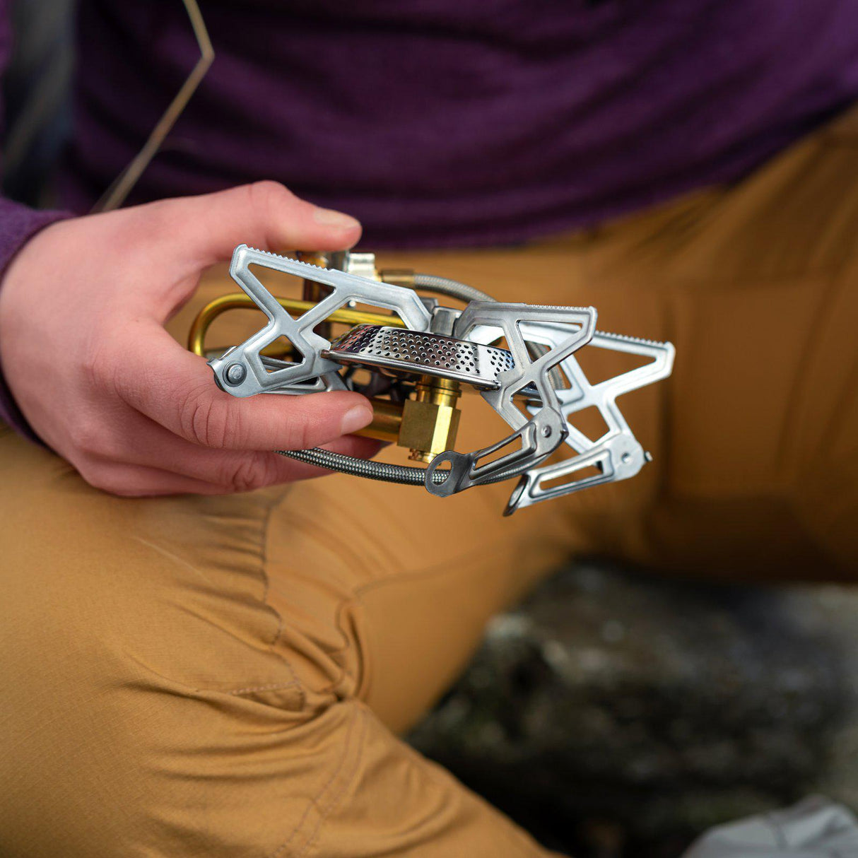Gravity Backpacking Stove