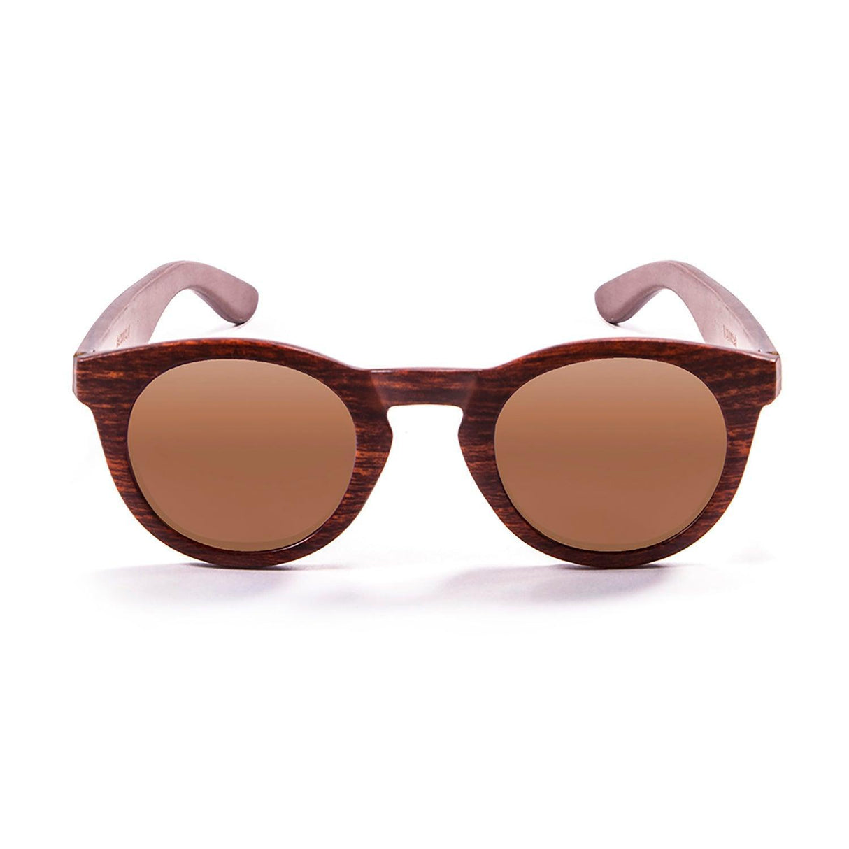 San Francisco Wood Round Designer Sunglasses