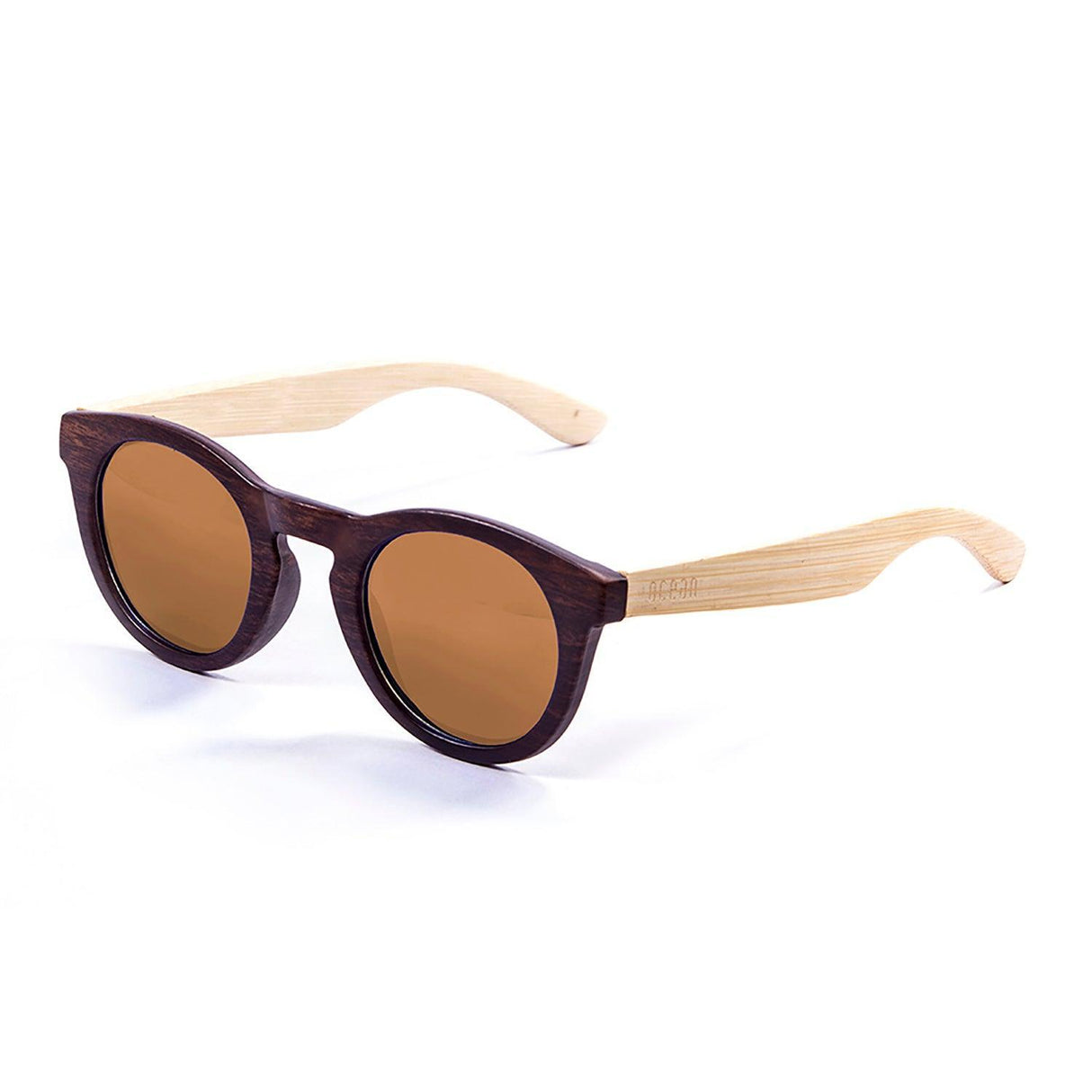 San Francisco Wood Round Designer Sunglasses