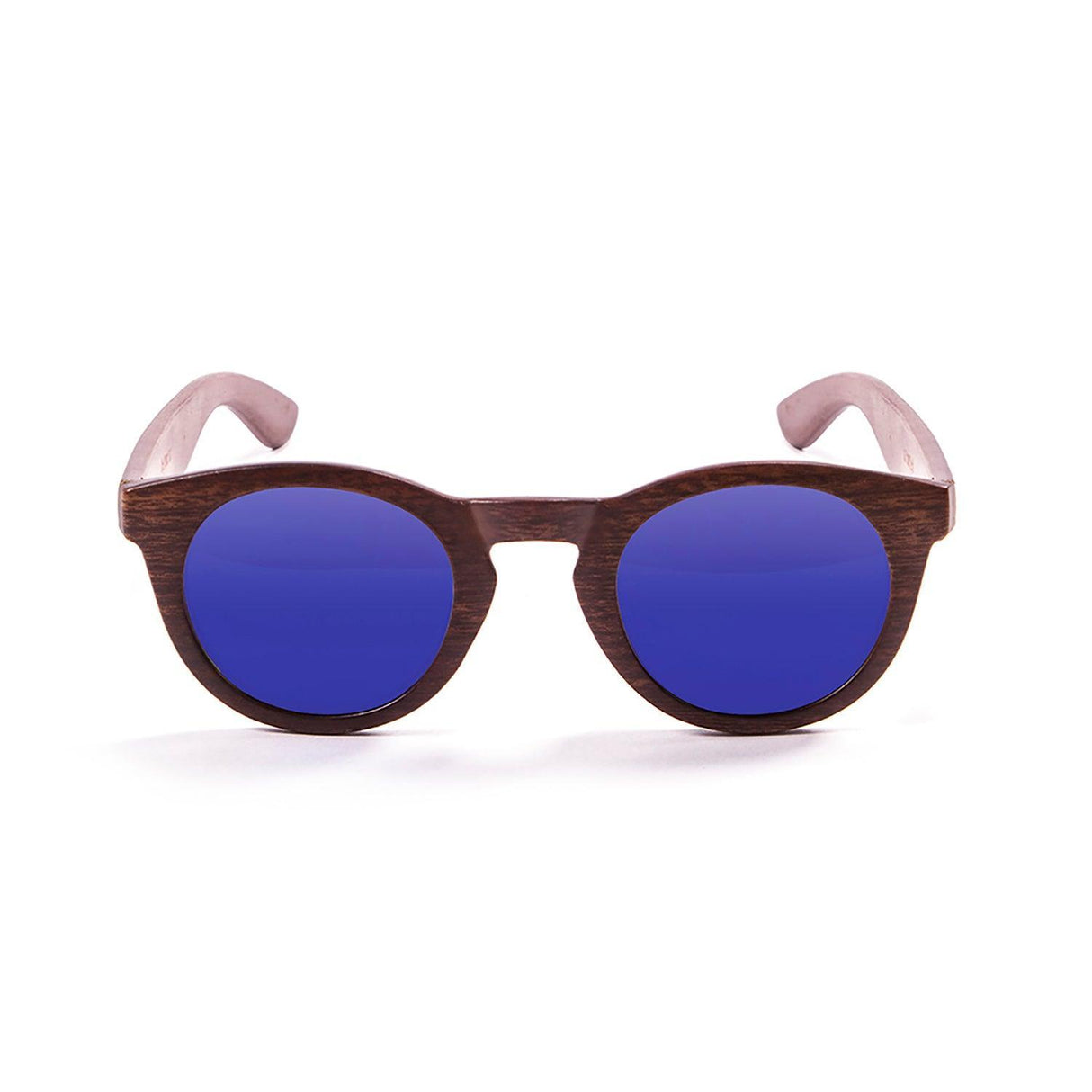 San Francisco Wood Round Designer Sunglasses