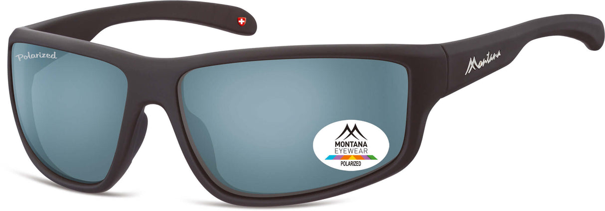 Polarized Lenses Rubbertouch Sport Sunglasses