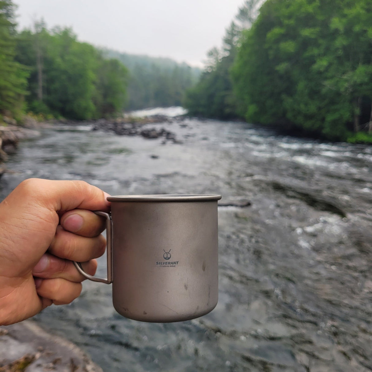 Ultralight Titanium Cup with Lid