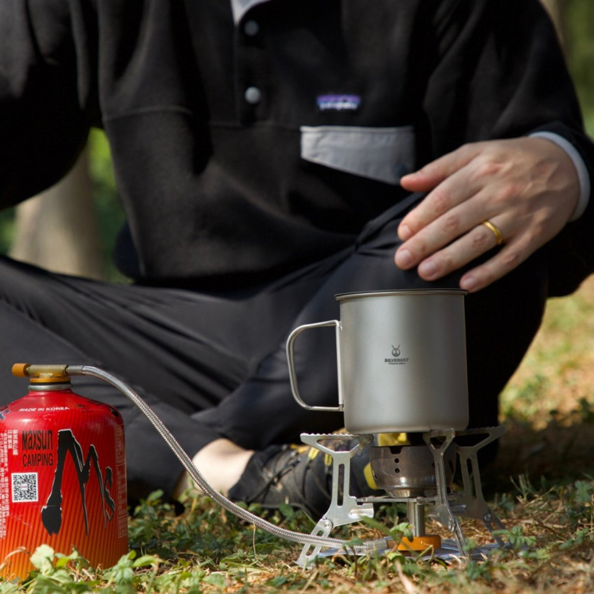 Ultralight Titanium Cup with Lid