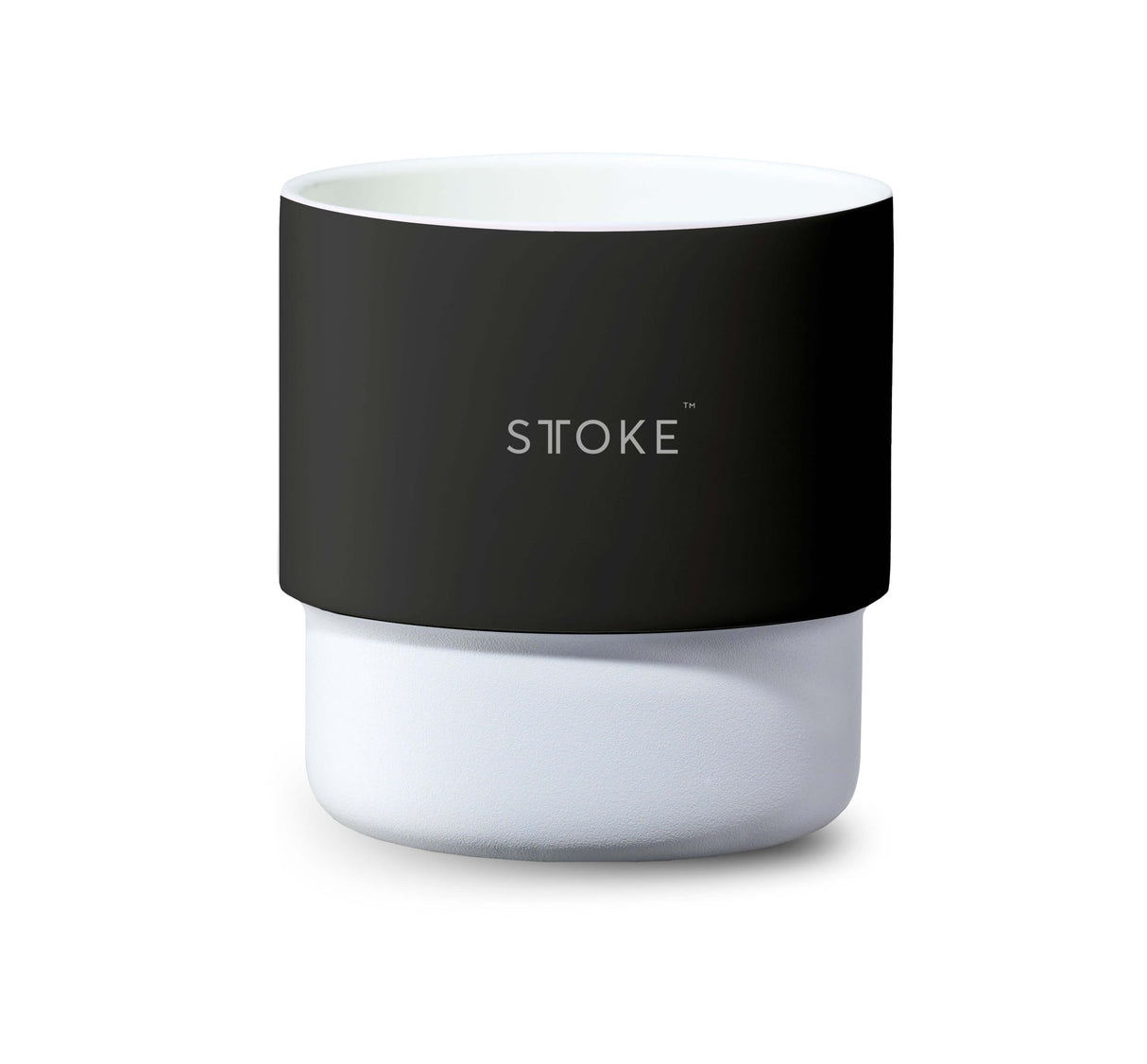 Sttoke Swirl 7 oz Ceramic Home Coffee Cup - Dishwasher Safe