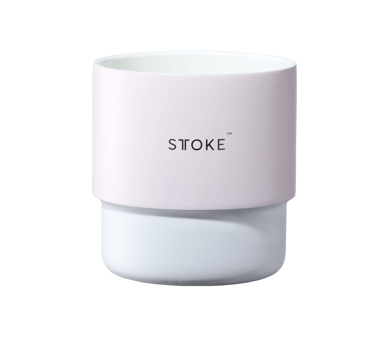 Sttoke Swirl 7 oz Ceramic Home Coffee Cup - Dishwasher Safe