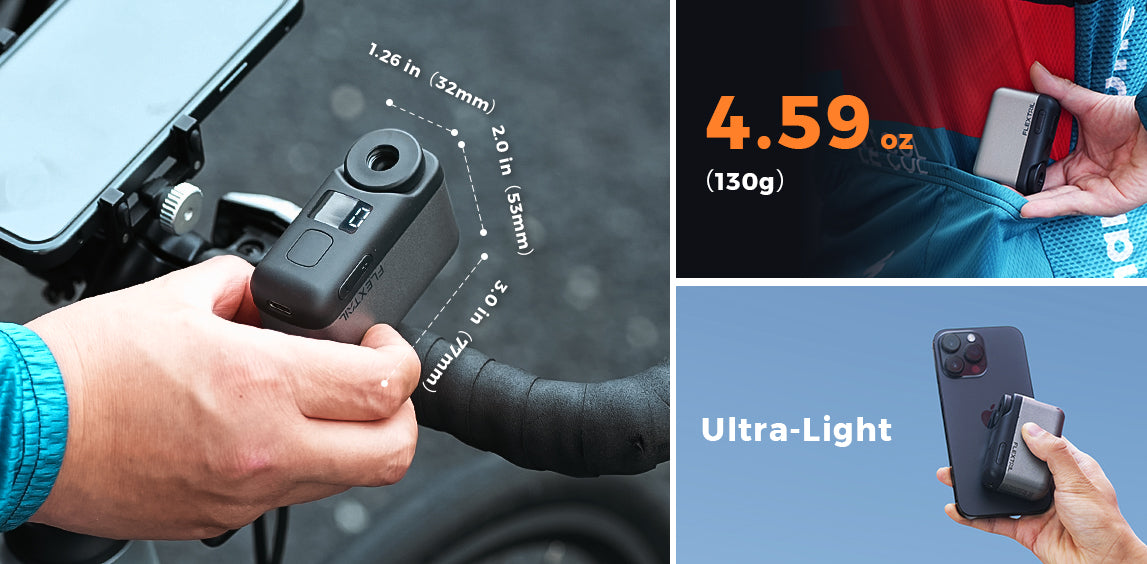 Flextail Tiny Bike Pump Pro High-Pressure mini pump