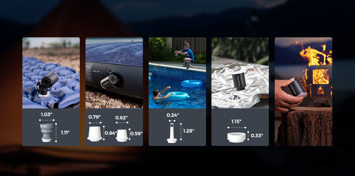 Flextail Tiny Pump X 2024 Mini Camping Mattress Inflator