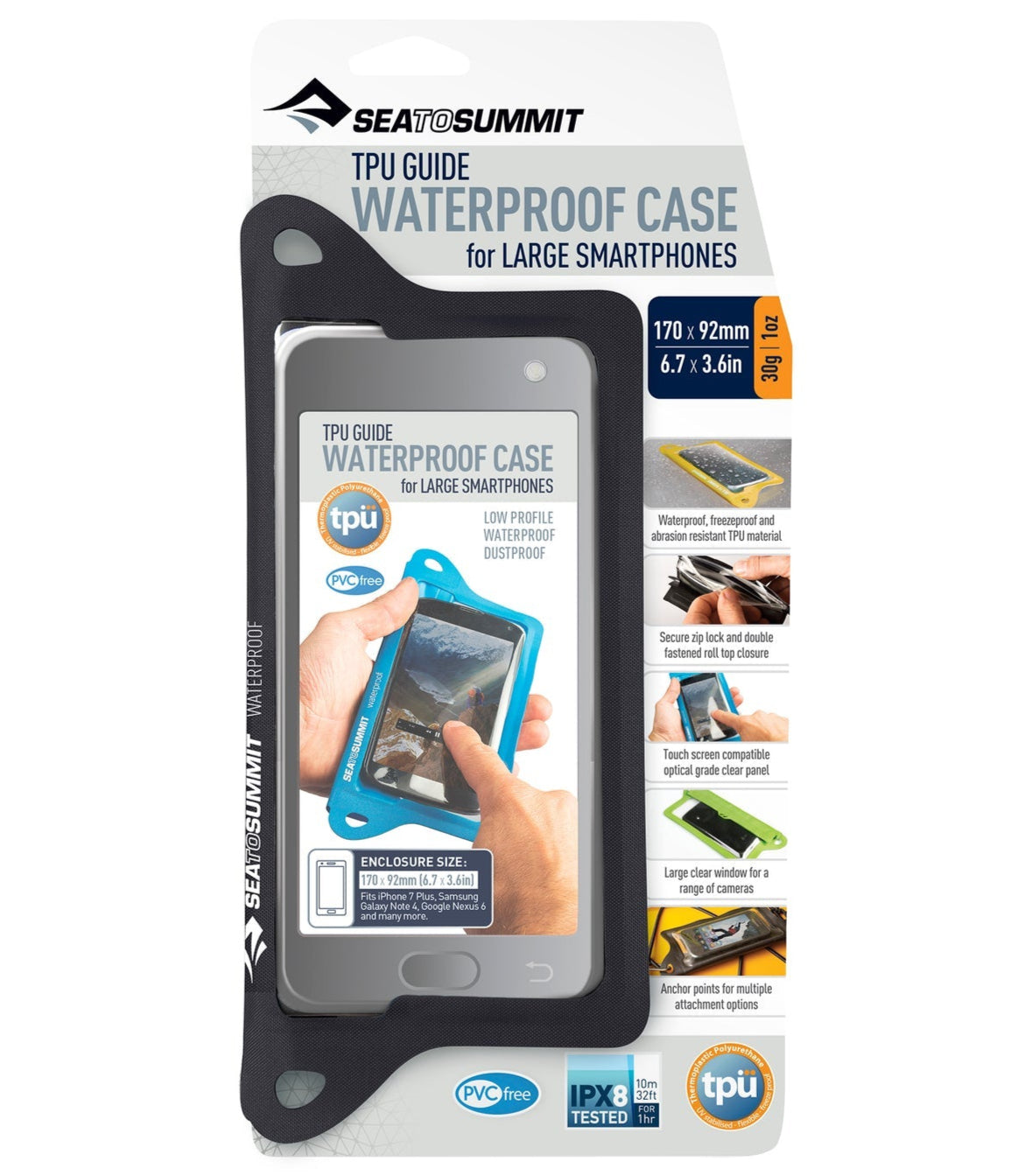 Sea to Summit TPU Guide Waterproof Smartphone Dry Case - Large