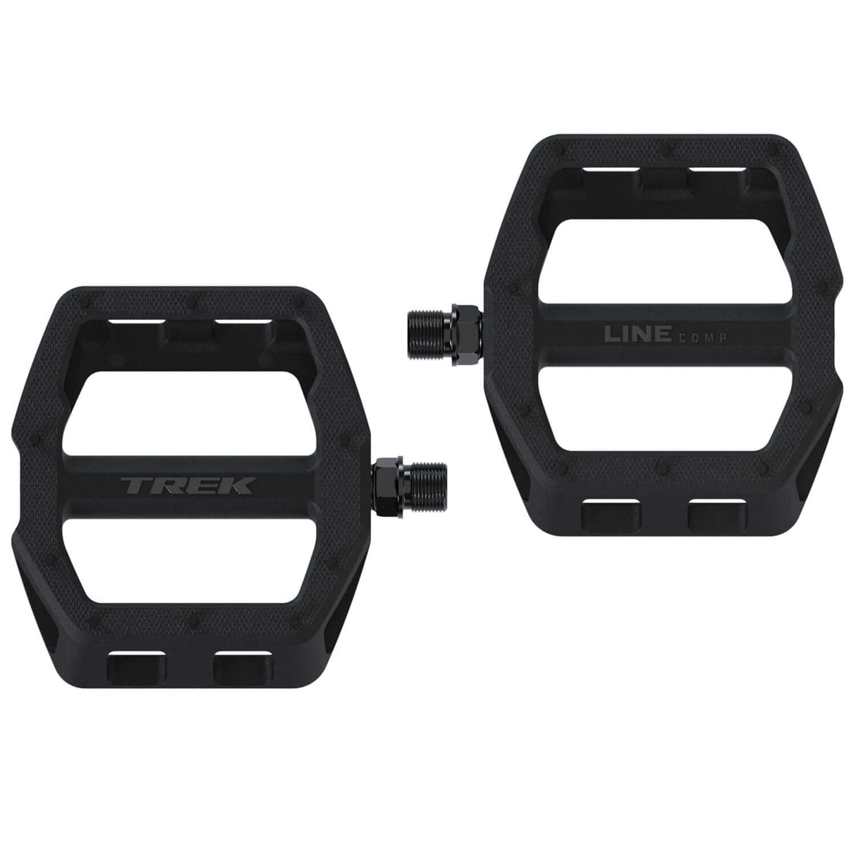 Line Comp Flat Pedal Set - Matte Black