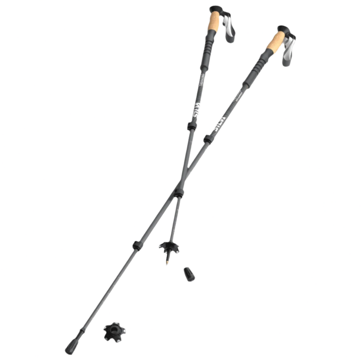 Trekking Poles Aluminum Cork