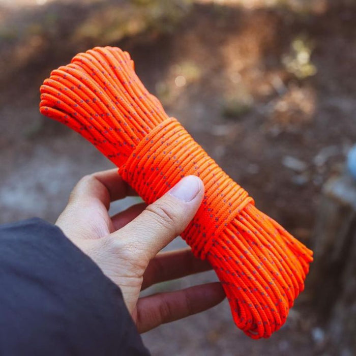 Fire Lite Utility Reflective 50ft Tinder Cord for Survival