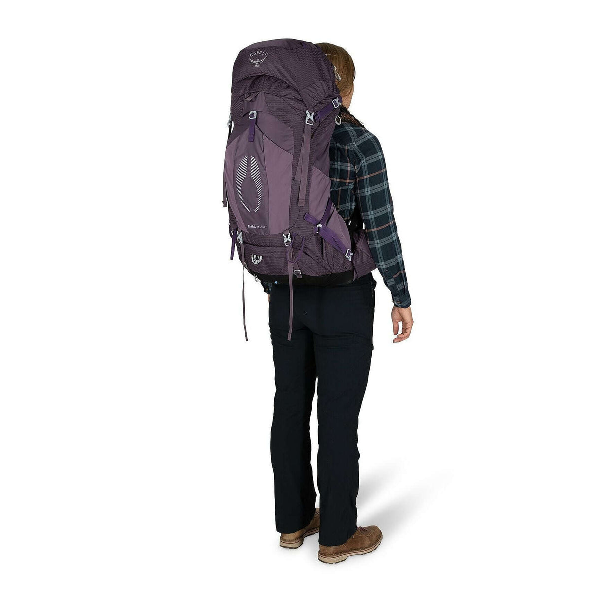 Osprey Aura AG 50 - Women backpack with AntiGravity suspension for comfortable, ventilated multiday trips.
