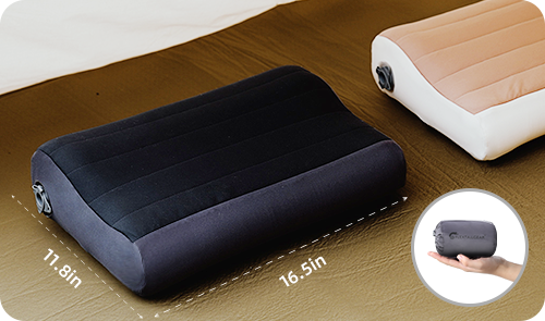 Flextail Zero Pillow Camping Travel Inflatable Headrest