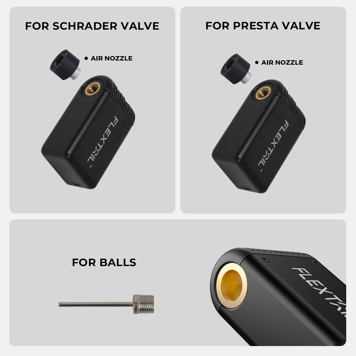 Flextail Tiny Bike Pump Travel Compact Cycle Inflator