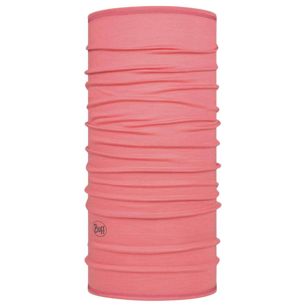 Buff Merino Lightweight Neckwear Solid Cyberpink
