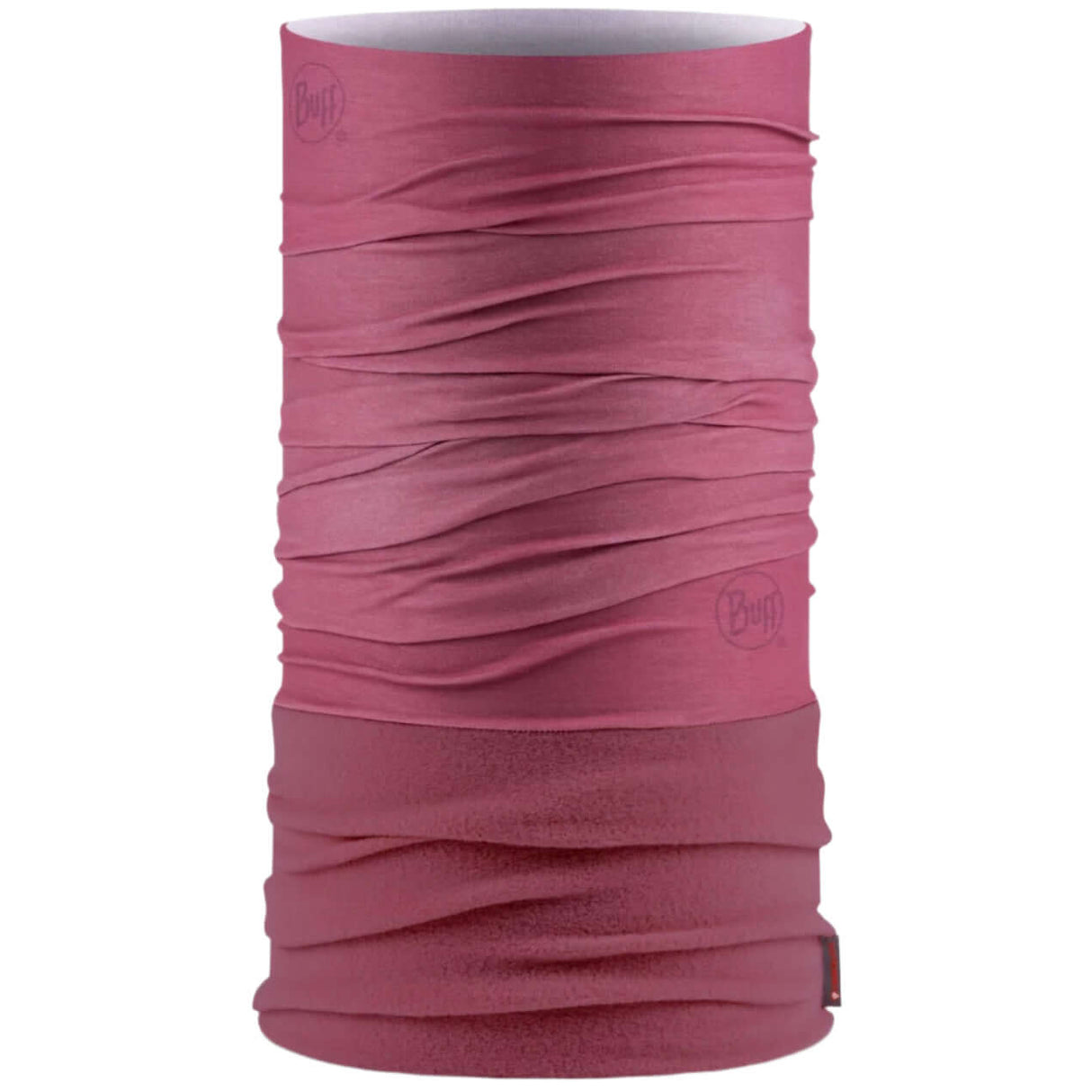 Buff Polar Fleece Scarf Tulip Pink Winter