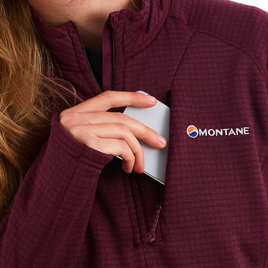 Montane Power Up Pull-On Women's Thermal Fleece Pullover