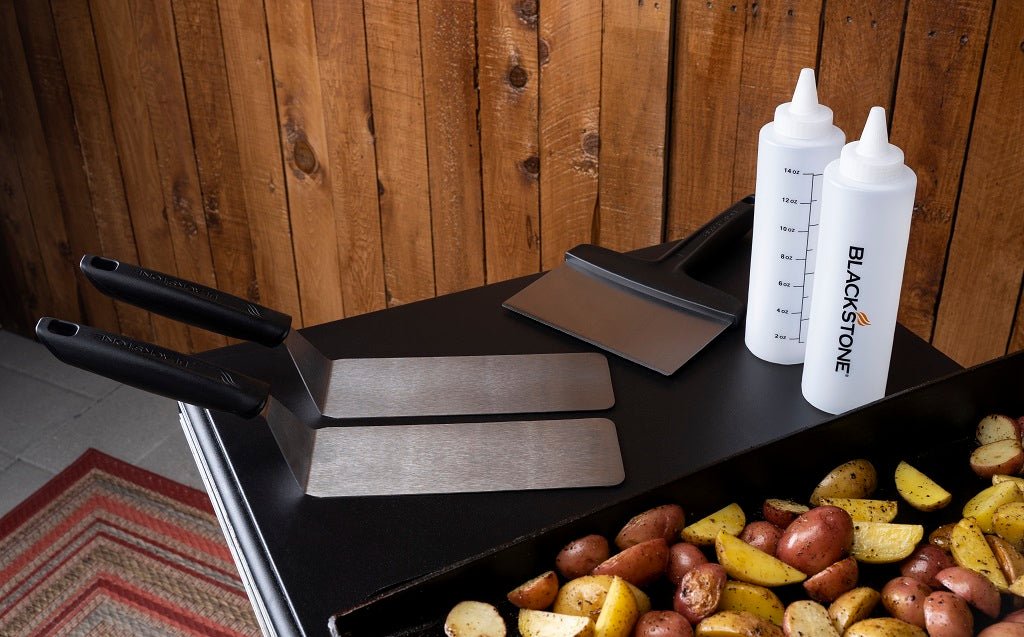 Blackstone 5 Piece Griddle Essentials Toolkit with Scraper