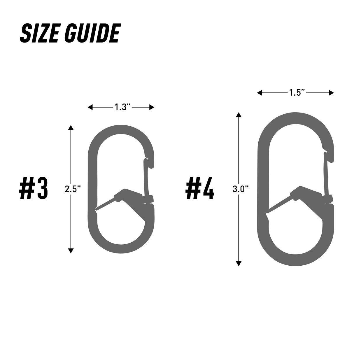 G-Series SlideLock Dual Chamber Carabiner