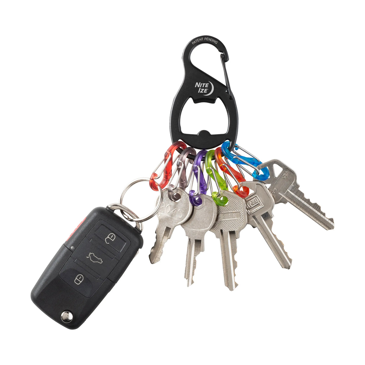 Nite Ize Keyrack+ S-Biner Multi Key Rack System