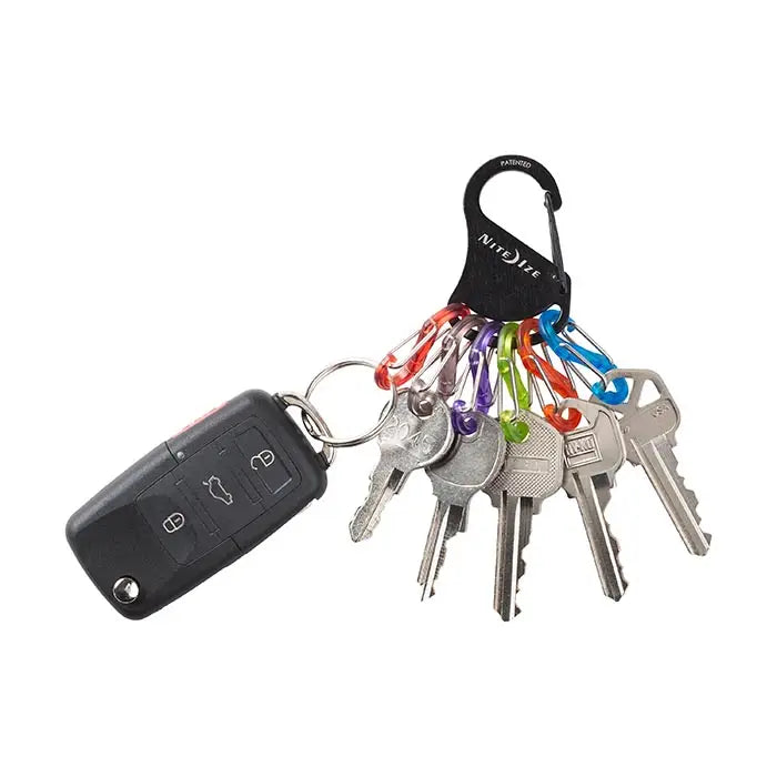 Nite Ize Keyrack S-Biner Compact Key Clip Holder