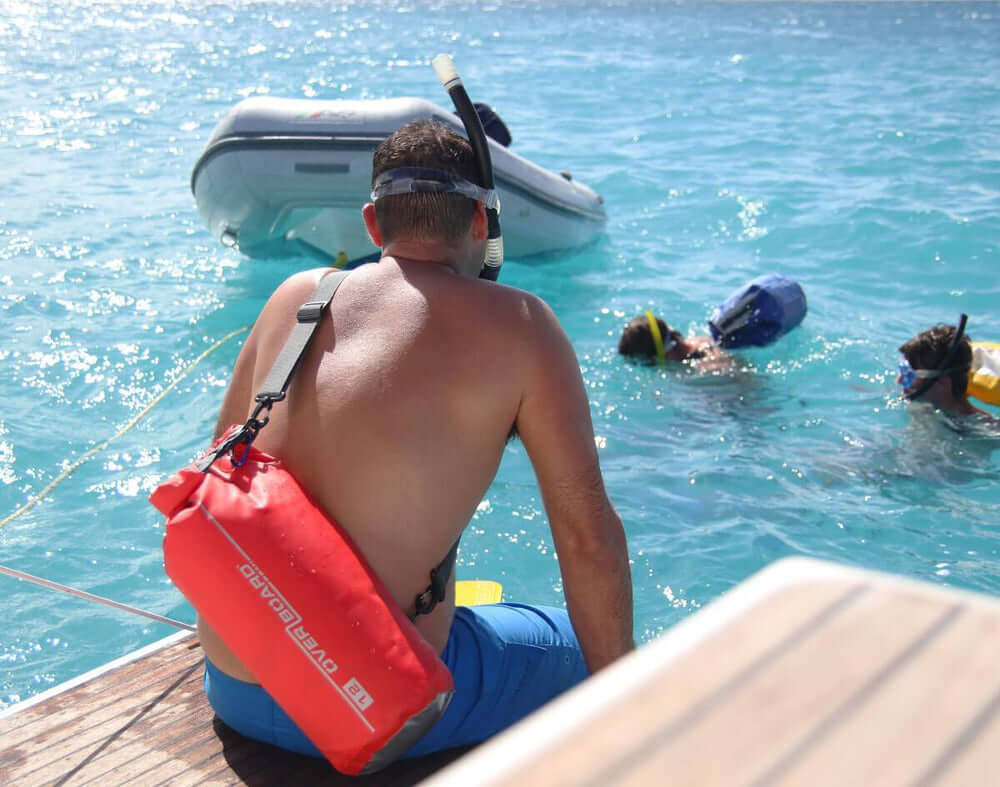 Overboard Dry Tube 12L Lightweight Rolltop Bag