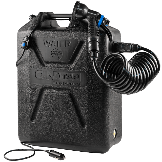 Ontap Portable Shower 22L 12V - 7-Mode Spray