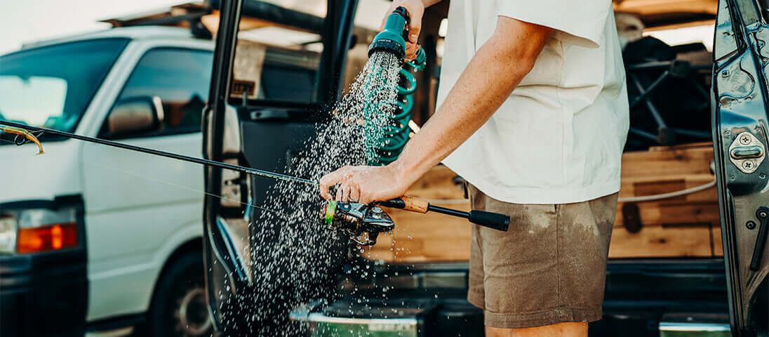 Ontap Portable Shower 22L 12V - 7-Mode Spray - Camp Shower