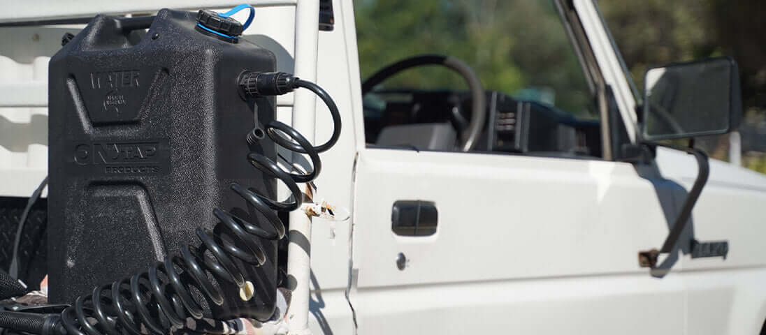 Ontap Portable Shower 22L 12V - 7-Mode Spray