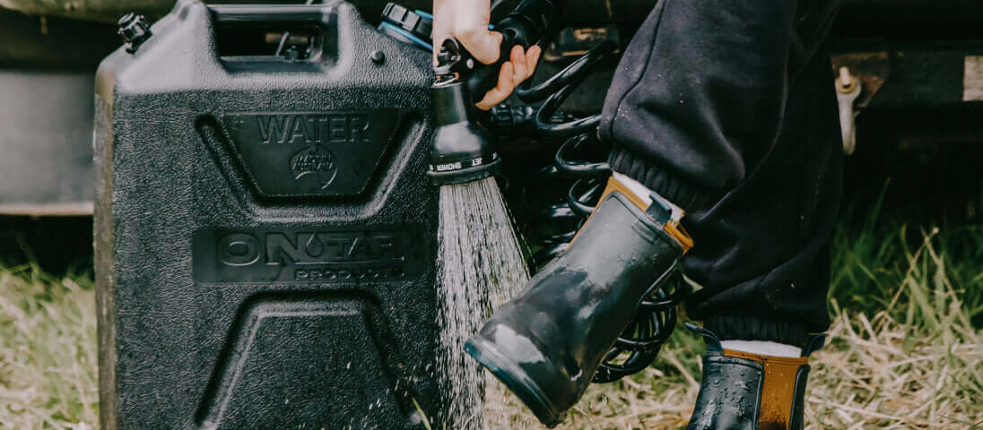 Ontap Portable Shower 22L 12V - 7-Mode Spray