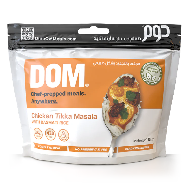 Dine Out Meals Chicken Tikka Masala with Rice Meal Pack