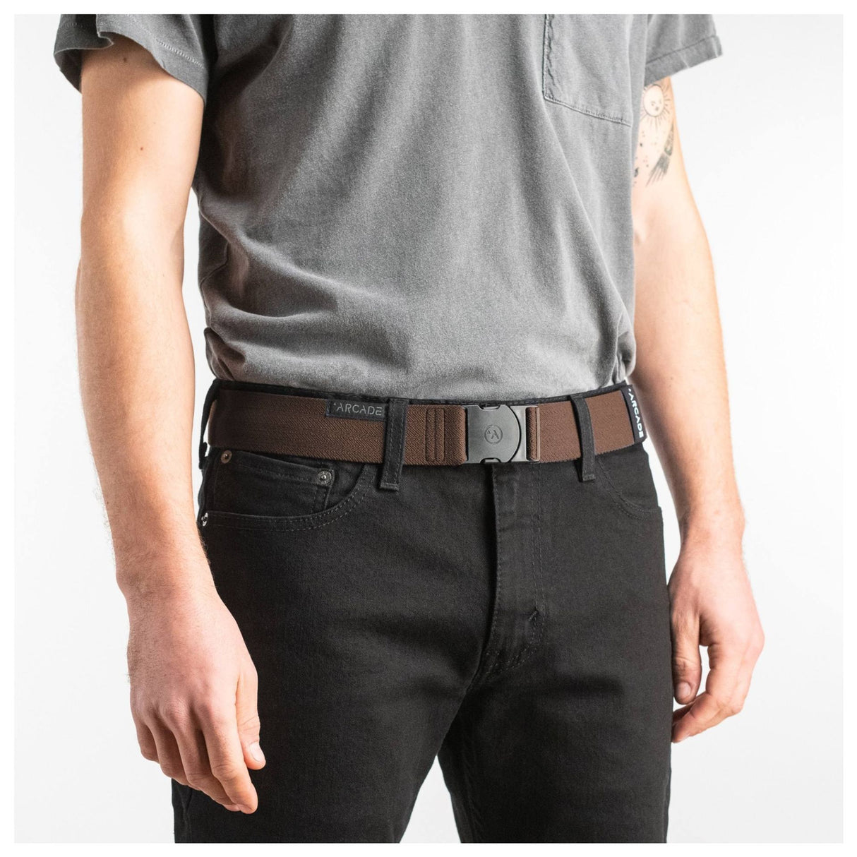 Arcade Ranger Adventure Belt Hiking Elastic Men’s Belt