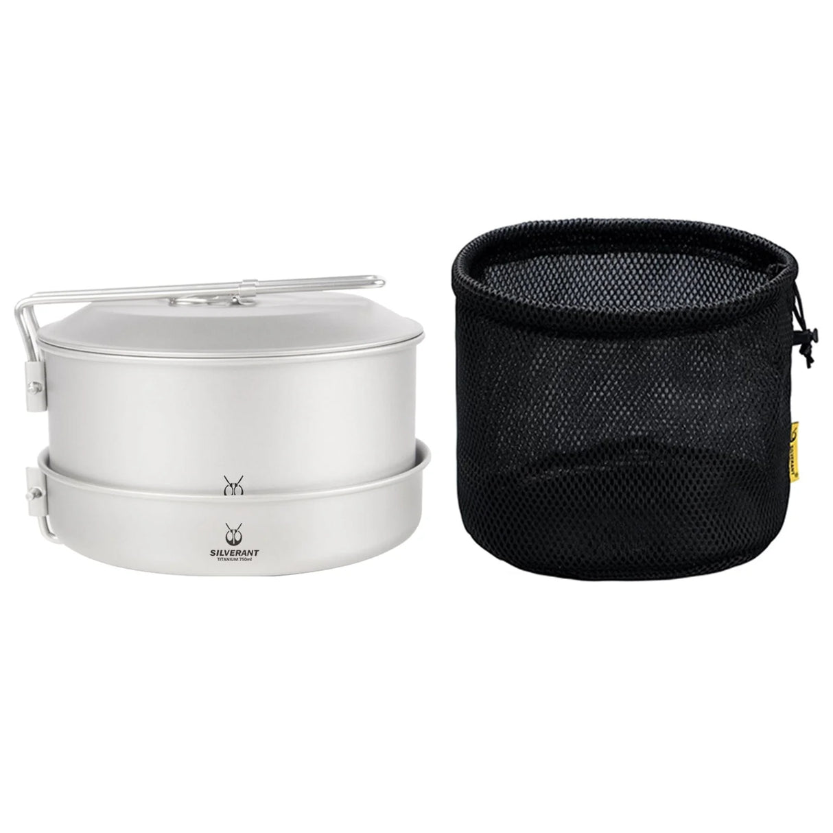 Titanium Camping Cookware Set - 1.6L