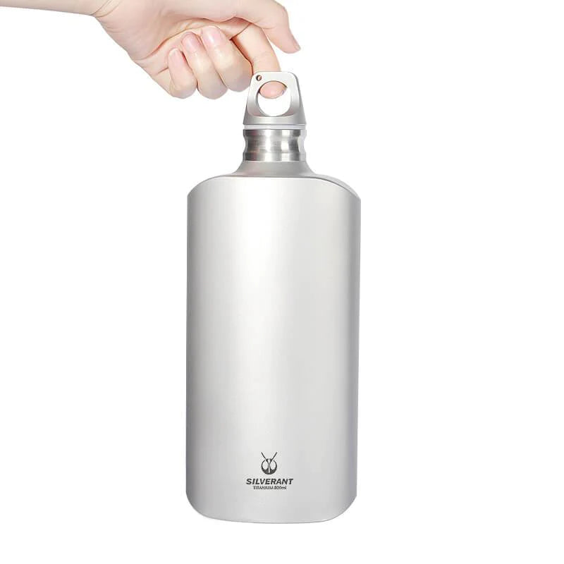 Ultralight Titanium Water Bottle Slim - 27 oz / 800 ml