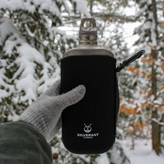 Ultralight Titanium Water Bottle Slim - 27 oz / 800 ml